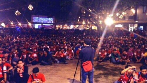 View Penonton dari Panggung